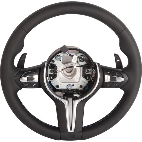 Volante de cuero, compatible con coches deportivos de alto rendimiento y varios modelos, comodidad mejorada, estilo 1 (1/2)