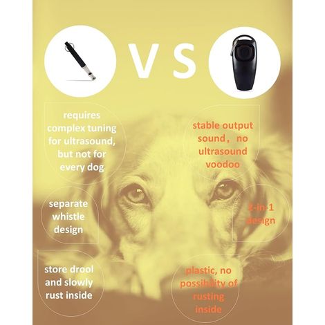 Dog Whistle Behavioral Training Aid Red (1/4)