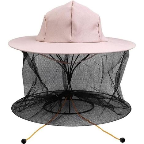 Round Beekeeping Hats with Veil, Breathable Beekeeping Hat, Protect Face, Head and Neck, Perfect for Beginner Beekeepers (1/5)
