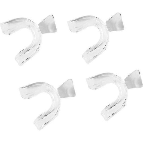 Lot de 4 bagues molaires thermoformables, bagues de nuit pour un sommeil réparateur (1/5)