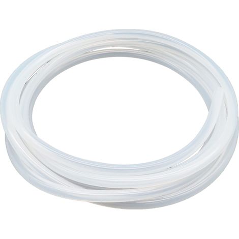 Tuyau en silicone de 5 mm ID x 8 mm OD - 1,5 mètres, Tuyau flexible en silicone transparent pour transfert de pompe (1/5)