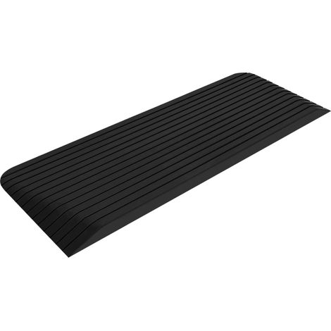 Rampe de seuil 110x41x5 cm Caoutchouc