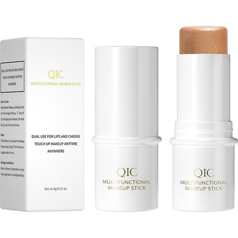 Bâton correcteur ombre à nez, blush, enlumineur, anticernes 3D, visage ovale petit V (1/3)