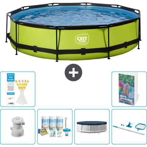 Exit Pool Rund - 360x76 cm - 7-teilig S336