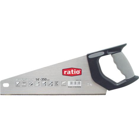 Serrucho de mano RATIO especial plásticos -