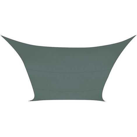 Perel GSS4360GG toldo de vela Rectangular Verde, Gris