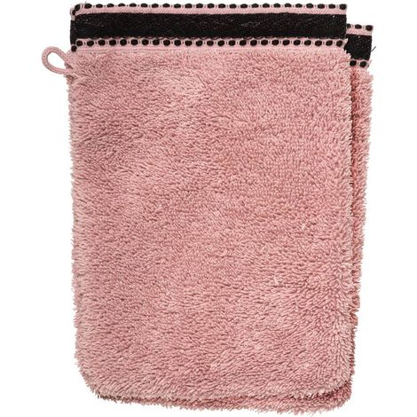 2er-Set Waschlappen Joia - Baumwolle 550 g/m² - rosa 15x21 cm
