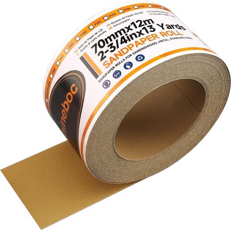 Schleifpapierrolle Körnung 180 70mm Auto Selbstklebend Körnung 180 (1/5)