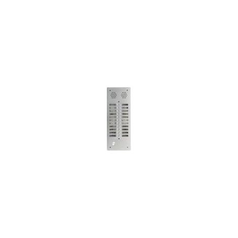 Plaque a.v alu 6mm 2r 22bp - URMET 7772/22 (1/2)