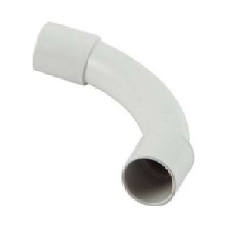 Gewiss 20 curvas de radio estrecho rks - ip40 - libre de halÓgenos - diÁmetro 25mm - gris ral7035 dx40125