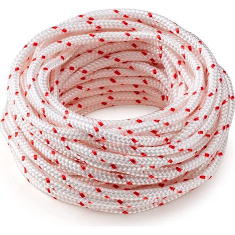 Corde de rechange pour débroussailleuse Husqvarna STIHL Craftsman 10 m x 6 mm (1/4)