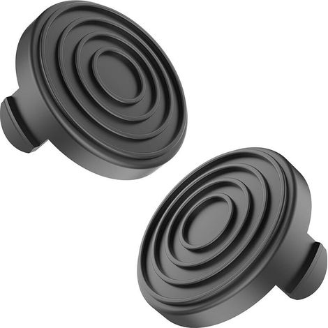 Lot de 2 capuchons de bobine de rechange pour débroussailleuse sans fil Einhell ALDI Gardenline Hofer, Gardenline GLR 450 451 452 453 454 - Compatible avec Gardenline EINHELL GC-ET 4530 (1/5)