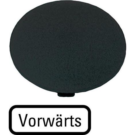 Étiquette bouton ' coup de poing ' noir MARCHE AVANT EATON M22-XDP-S-D15