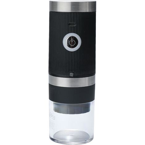 Moulin à café électrique Moulin à épices sans fil rechargeable par USB, machine à expresso électrique pour les voyages, le camping ou le quotidien (1/5)