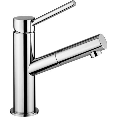 Paffoni mitigeur de lavabo série Micro MI071CR Chromé - Laiton (1/2)