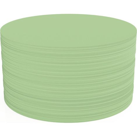 Magnetoplan Kommunikationskarte rund, Ø 140 mm, 500 Stück, grün, D 140 mm, 500 BL 500 Stk