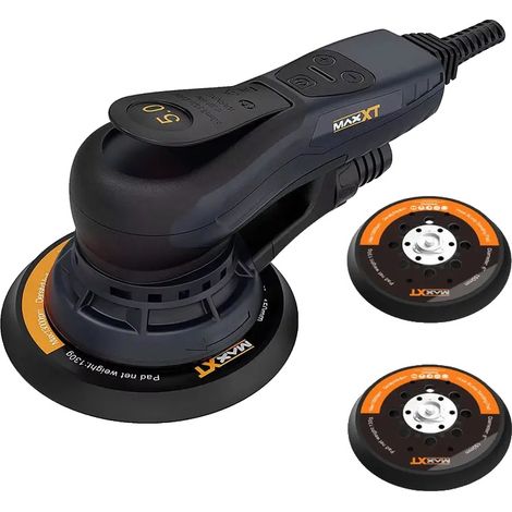 Ponceuse orbitale, puissance de 350W, design léger, Avec 2 Pads de Plus, UE (1/2)