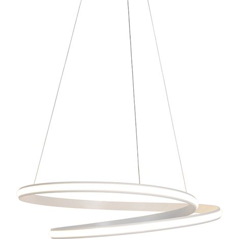 Moderne Hängelampe weiß 74 cm inkl. LED dimmbar - Rowan