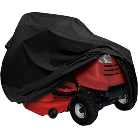 Lawn Mower Cover Riding Lawn Mower Cover,Lawn Mower Cover,Waterproof Cover for Riding Garden Tractor (Color :Black 183 x 137 x 117cm) (1/5)