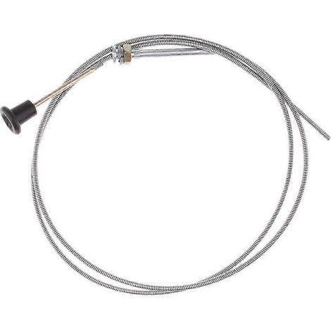 Câble universel à pousser-tirer, câble intérieur 63", conduit extérieur 63". (1/5)