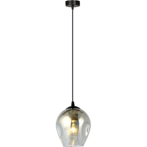 Lampe suspension Emibig Istar 1xE27 Ø14 noir graphite (1/5)
