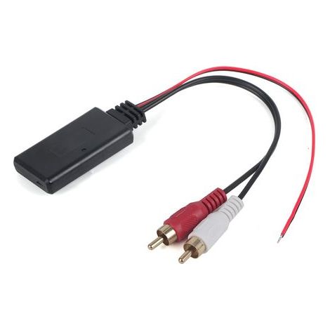Module Récepteur Bluetooth AUX - Adaptateur Bluetooth, 2 AUX‑IN Adaptateur, AUX Audio 2 Câble Auxiliaire Connecteur Autoradio pour Car Audio (1/4)