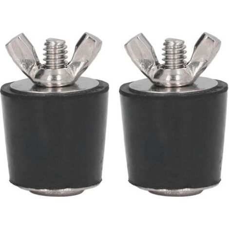 Lot de 2 Bouchons D'hivernage de Piscine pour Trous de Piscine, 25 Mm Bouchons D'expansion d'hiver Bouchons en Caoutchouc pour Piscine Hors-Sol Skimmer Lignes de Retour Tuyau de (1/5)