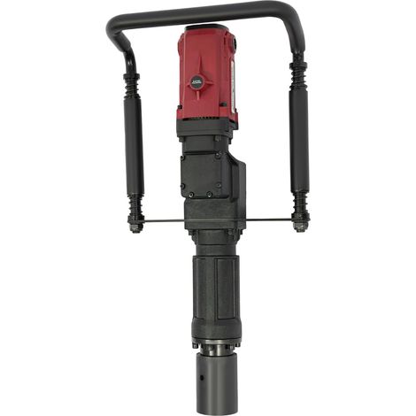 Enfonce-pieux électrique, marteau à percussion 2200 W 220 V, 2100 coups/min, moteur en cuivre pur, enfonce-pieux portatif pour glissières de sécurité, clôtures de pâturage et cultures maraîchères (1/5)
