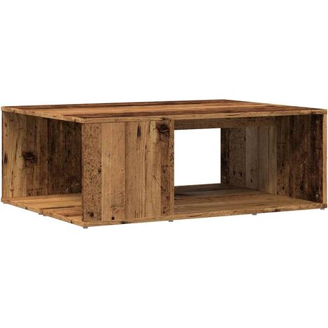 Maison Exclusive - Table basse vieux bois 90x67x33 cm bois d'ingénierie
