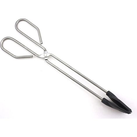 Tenacilla coc con pala 30cm silicona-inox fackelmann (1/4)