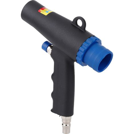 Kit de nettoyage pneumatique 2-en-1 avec pistolet à air comprimé et aspiration, 6 kPa (1/5)