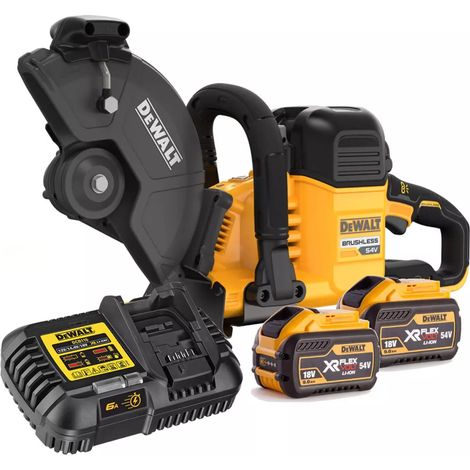 Dewalt DCS691X2 54V 230mm Flexvolt Cut-Off Saw Kit - 2 x 9ah Batteries (1/10)
