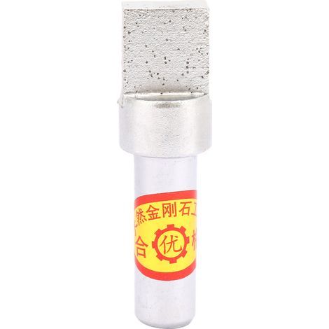 Stylo de dressage pour meule diamantée, tête carrée, grains standard (60–120), pour rectification fine (1/5)