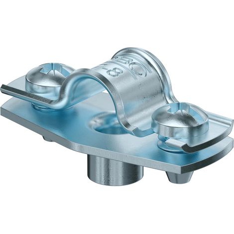 OBO Bettermann Collare distanziatore con attacco filettato M6 7-8mm Acciaio zincato elettroliticamente, 1362408