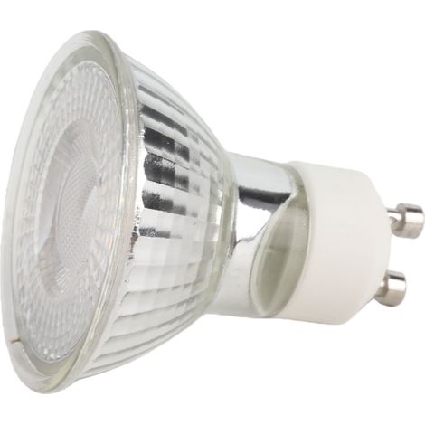 Ampoule LED COB GU10 5W à luminosité réglable, spot lumineux pour chambre ou bureau, 220V (1/5)