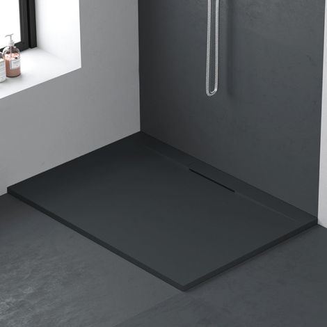Plato de ducha resina LYRA GRAFITO  100x200cm