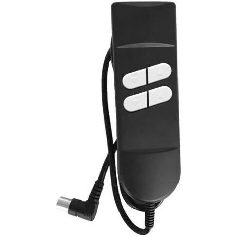 Remote control for electric recliners - Remote control for lift chairs with manual control, 4 buttons, 5 pins - Used for 2-motor recliners and high-rise lift chairs (1/5)
