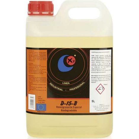 Desengrasante para Hidrolimpiadora Biodegradable Neutro 5 L SENIGRUP