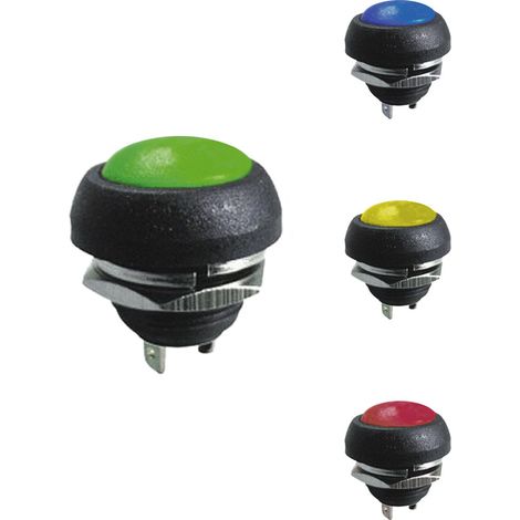 Pulsante Corto 1A 250V Colori Assortiti (1/2)