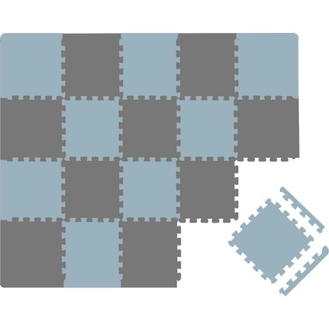 18 Pezzi Tappeto Gioco Bambini - 30x30 Piastrelle EVA - Pavimento Morbido Puzzle (1/5)