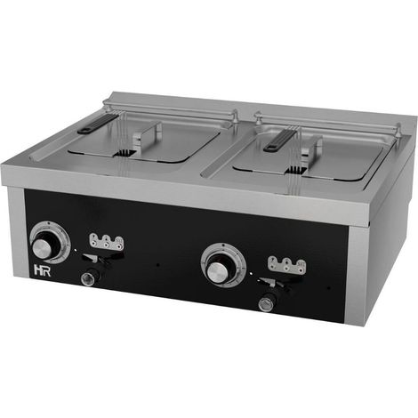 Friteuse 10l triphasée série 600 à poser - HR Fainca