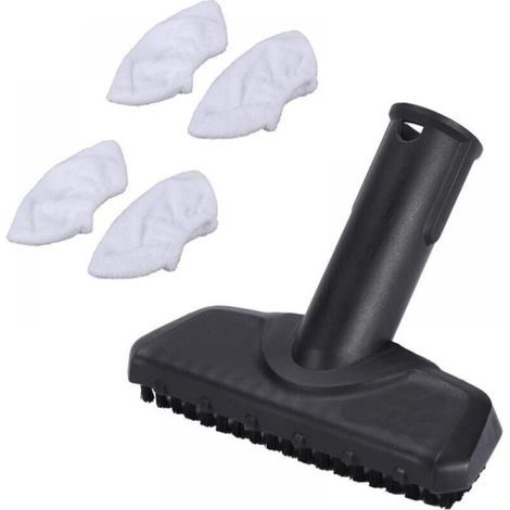 Pour Karcher SC1 SC2 SC3 SC4 SC5 brosse à main brosse à main accessoires de remplacement de nettoyeur vapeur, brosse à main + vadrouille à vapeur (1/4)