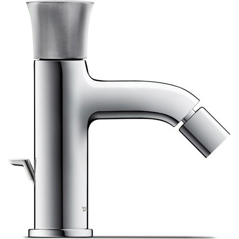 Duravit White Tulip, mezclador monomando para bidé con juego de (1/5)