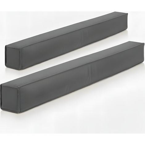 2er Set Zugluftstopper für Türen 120cm Marin, Anthrazit