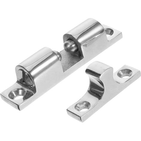 Butée de porte bateau, loquet placard, double verrou à rouleau (1/5)