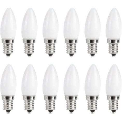 RHG 10 pièces Mini E12 LED candélabre ampoules 1.5W AC 230V pour la maison voiture armoire htel éclairage (1/4)