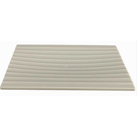 Cleafe - Piatto Piattino Porta Sapone Saponetta Arredo Da Bagno Beige Decoro Plissè 59095 - (1/2)