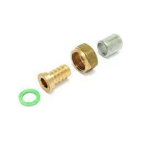 Comap P7359G - Bag of 2 - PER female crimp fitting free nut DT + nut + JP 3/4 - 20x1.9