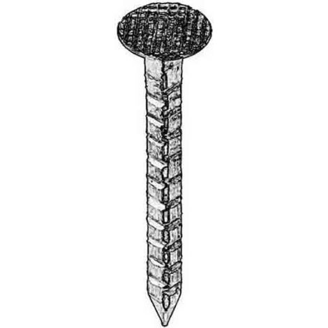 Pointe en Vrac Tête Extra Large Annelée Cuivre - 2.8/3.1x50 mm - 2.5 kg - D-Work (1/2)