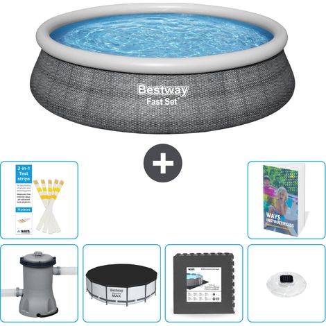 Bestway Piscina Bestway Fast Set Redonda - 457x84 cm - 7-piezas S312 (1/5)